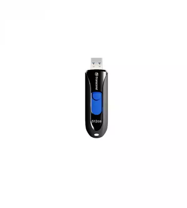 Transcend 512GB, USB3.1, Pen Drive, Capless, Black Transcend 512GB, USB3.1, Pen Drive, Capless, Black