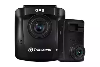 Transcend 64Gx2, Dual Camera Dashcam, Dual 1440P, GPS