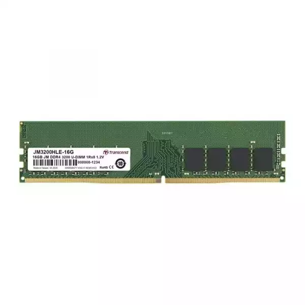 Transcend 8GB JM DDR4 3200Mhz U-DIMM 1Rx8 1Gx8 CL22 1.2V