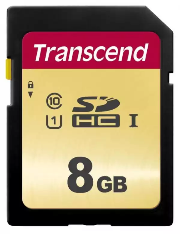 Transcend 8GB SD Card UHS-I U1, MLC