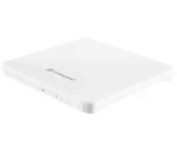 Transcend 8X DVD±RW, Slim Type, USB 2.0 (White), 13.9mm Thickness