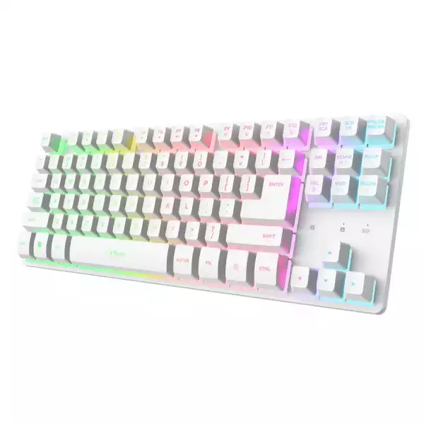TRUST GXT831W Thado TKL Wireless Keyboard White US