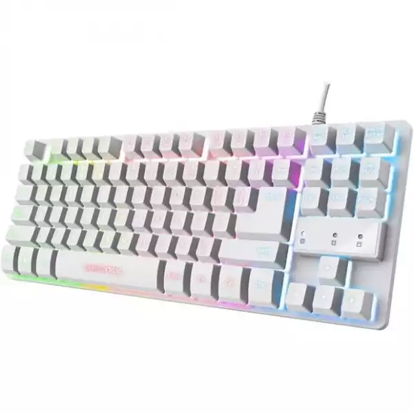 TRUST GXT833 Thado TKL Keyboard, White US