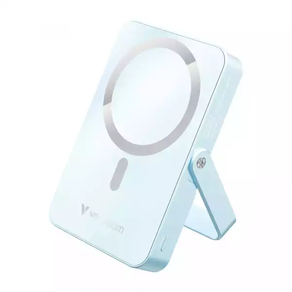 Verbatim Charge "n" Go Power Bank with Stand Magnetic Wireless 10000mAh Blue