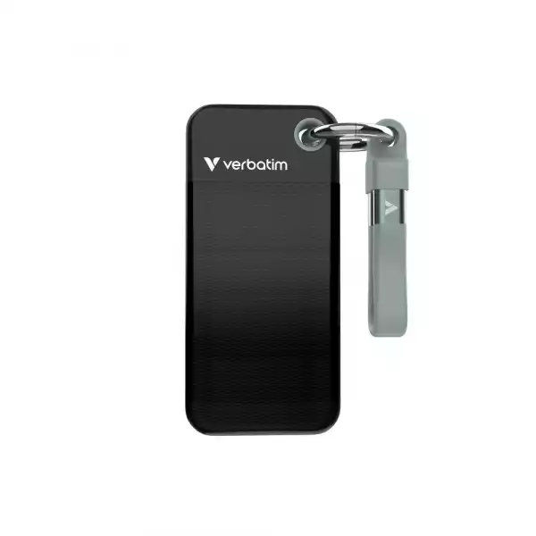 Verbatim Pocket SSD USB 3.2 Gen 2 1TB Black/Grey