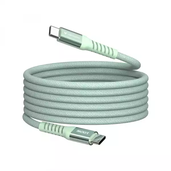 Verbatim Sync & Charge USB-C to USB-C 100W Magnetic 120 cm - Green