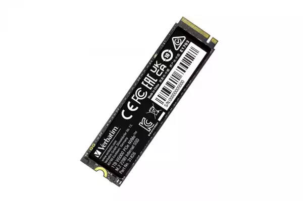 Verbatim Vi5000 Internal PCIe NVMe M.2 SSD 1TB