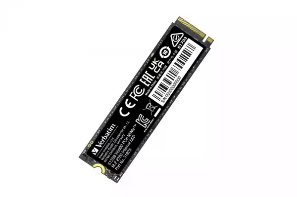 Verbatim Vi5000 Internal PCIe NVMe M.2 SSD 512GB