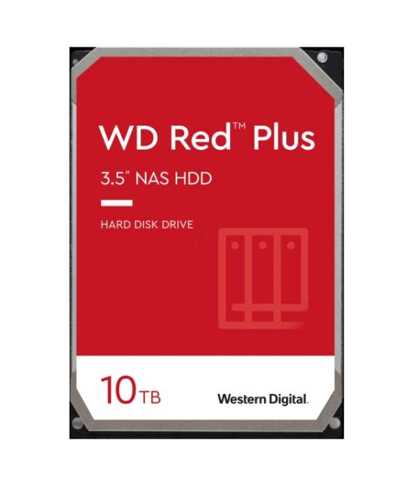 Western Digital Red 10TB Plus ( 3.5", 256MB, 7200 RPM, SATA 6Gb/s )