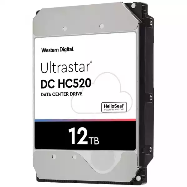 Western Digital Ultrastar 12TB ( 3.5", 256MB, 7200 RPM, SATA 6Gb/s, 512N SE )