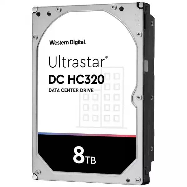 Western Digital Ultrastar DC HDD Server 7K8 (3.5’’, 8TB, 256MB, 7200 RPM, SATA 6Gb/s, 512E SE), SKU: 0B36404
