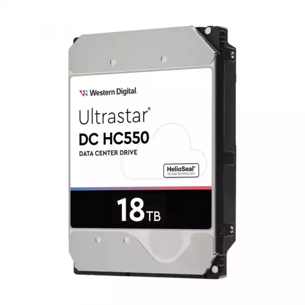 Western Digital Ultrastar DC HDD Server (3.5in 26.1MM 18TB 512MB 7200RPM SATA ULTRA 512E SE NP3 DC HC550) SKU: 0F38459