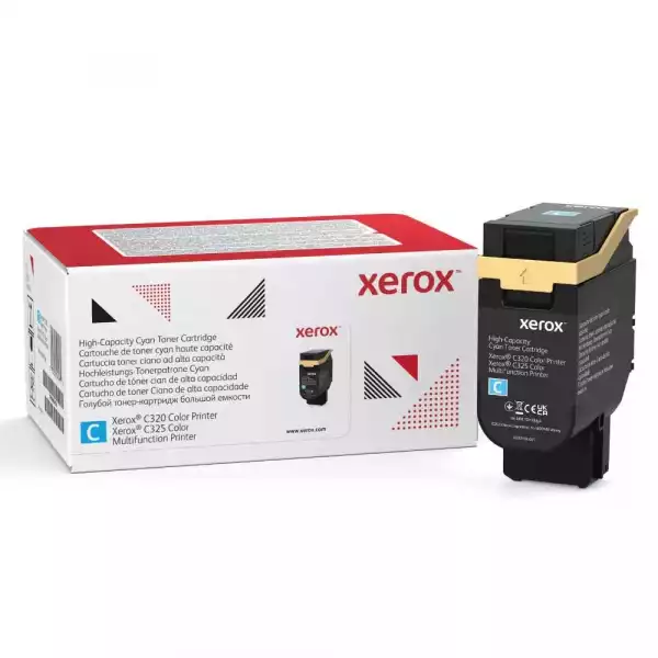 XEROX Toner Cyan Hi Cap C320/C325 5500 pages