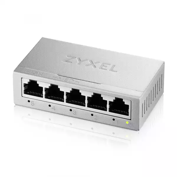 ZyXEL GS-105B v5, 5-Port MINI Desktop Gigabit Ethernet Switch