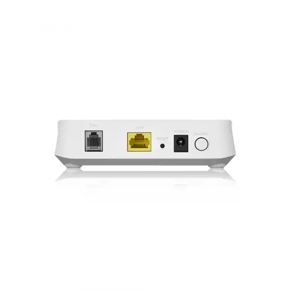 ZyXEL VDSL2 profiles: 8a/b/c/d, 12a/b, 17a bonding, and 35b over POTS Gateway, 1GbE LAN, EU+UK STD version