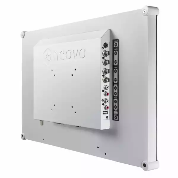Дентален монитор AG Neovo DR-24G 23.8" VA Panel, Full HD 1920 x 1080, 250 cd/m2, 20000000 DCR, 5ms, 9H NeoV Optical Hard Glass, Shortcut to Switch to X-Ray mode, Optional Handle for Dental Chair Setup, PiP, PbP, VGA, DVI, HDMI, DP, 2x BNC, S-Video, USB, RS232, Tilt, Speakers, White