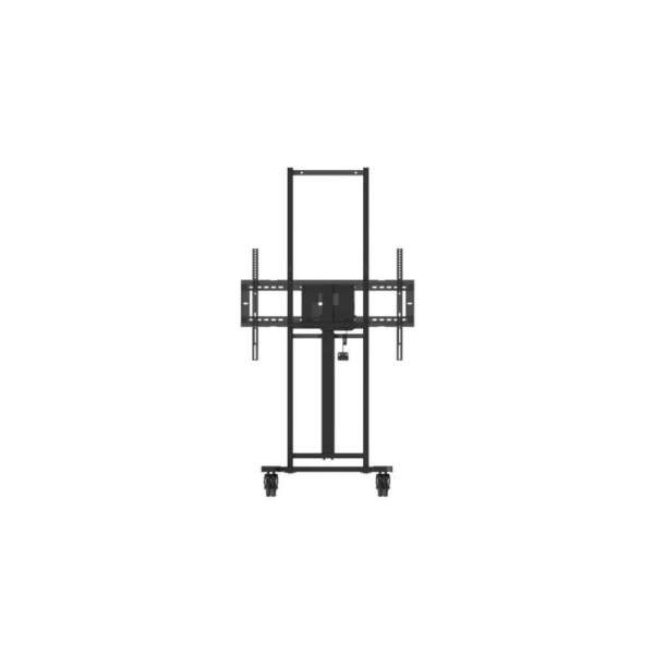 Мобилна основа ViewSonic VE-MT-001, For wall mount stand VB-STND-104, Smooth-rolling wheels with locking casters, Easy installation for added flexibility, Black