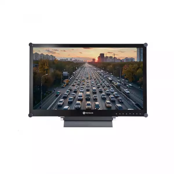 Монитор AG Neovo RX-2402, Security display, 23.8 inch VA panel, AG, FHD 1920x1080, 300cd/m2, 20M:1, 5ms, VGA, HDMI, DVI, DP, 2x BNC, S-Video, RS232, BNC out, Speakers, IK07, IP65, Tilt, 24/7, VESA, Anti-Burn-In, Black