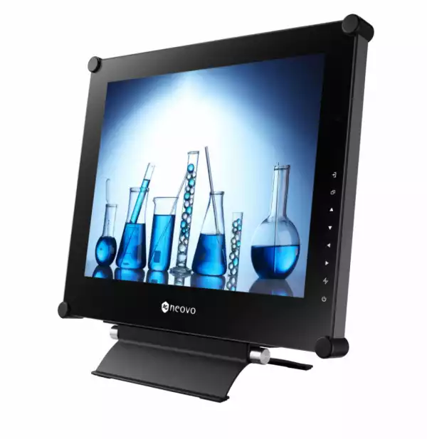 Монитор AG Neovo X-17E 17" LED TN Panel, 9H Optical Glass, Metal Case, 1280x1024, 250cd/m2, 1000:1, 3ms, PIP, VGA, DVI, HDMI, DisplayPort, Speakers, 24/7, Touch sensor control keys, Black