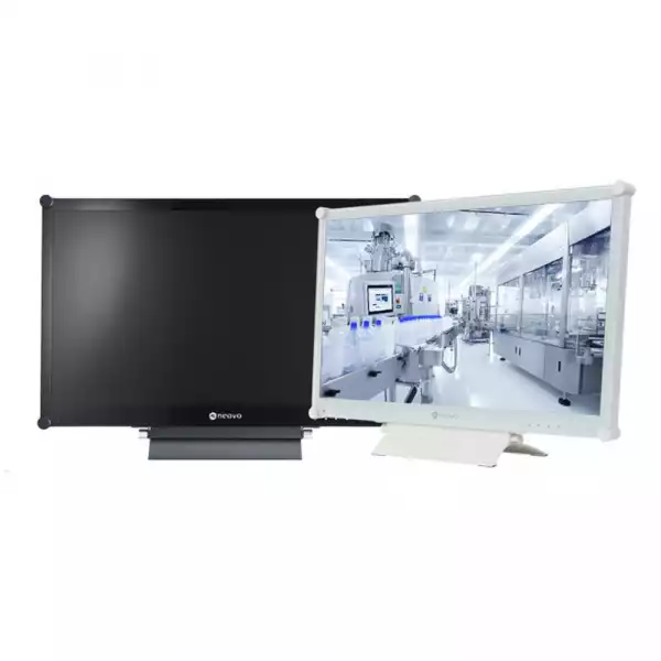 Монитор AG Neovo X-2402, 23.8" Industrial- grade monitor, VA panel, AG, FHD 1920 x 1080, 300cd/m2, 20000000:1 DCR, 5ms, IP65 Front, IK10 metal casing, EMI protection, Anti-burn-in, 24/7, VGA, HDMI, DVI-D, DP, Audio in, Speakers, Tilt, VESA 75 and 100, Black