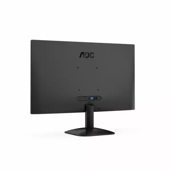 Монитор AOC 24B31H, 23.8" IPS WLED panel, Anti-Glare, 16:9, FHD 1920x1080, 1ms, 120Hz, 300cd/m2, 1500:1, 20M:1, Flicker Free, Low Blue Light, Adaptive Sync, VGA, HDMI, Ultra narrow, Tilt, VESA 100, Black
