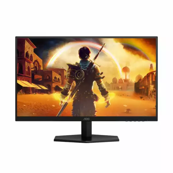 Монитор AOC Q27G42ZE, 27" Gaming monitor, Fast IPS panel, AG, QHD 2560x1440, 16:9, 0.3ms, 240Hz, 300cd/m2, 1000:1, HDR 10, Flicker Free, Low Blue Light, Adaptive Sync, HDMI, DisplayPort, Audio Out, Tilt, VESA 100, Black