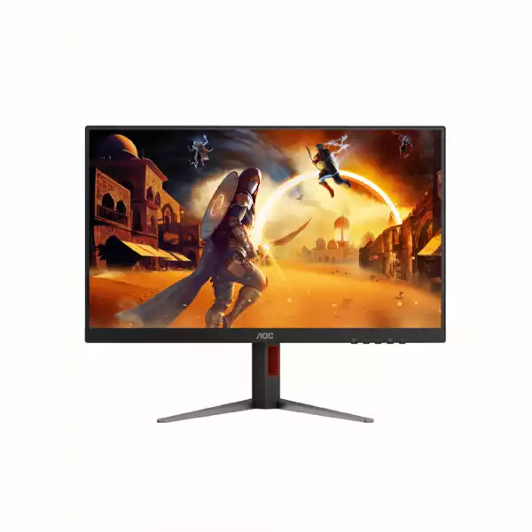 Монитор AOC Q27G4ZD, 27 inch Gaming monitor, QD - OLED, QHD 2560x1440, 280Hz, 0.3ms, 450cd/m2, 1000:1, HDR400, G-SYNC Compatible, Low Input Lag, 2x HDMI, DP, Audio out, Speakers, HAS, Swivel, Tilt, Pivot, VESA, Black Монитор AOC Q27G4ZD, 27 inch Gaming monitor, QD - OLED, QHD 2560x1440, 280Hz, 0.3ms, 450cd/m2, 1000:1, HDR400, G-SYNC Compatible, Low Input Lag, 2x HDMI, DP, Audio out, Speakers, HAS, Swivel, Tilt, Pivot, VESA, Black