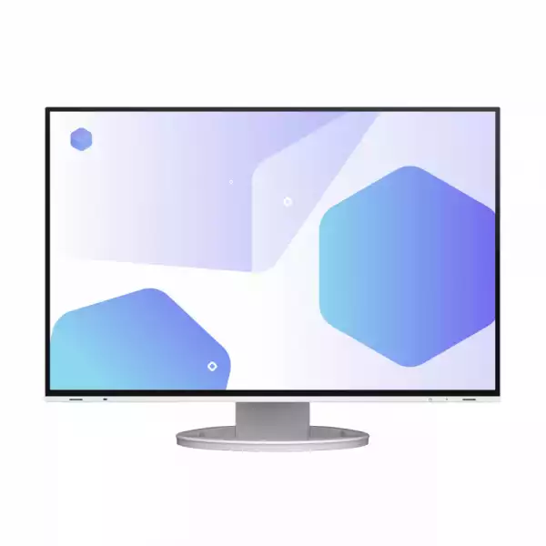 Монитор EIZO EV2485-WT 24.1 inch IPS LED1920x1200, 350 cd/m2, 1000:1, 5ms, USB-C Docking, Display Port, HDMI, 4xUSB 3.1, Ergonomic Stand, Auto EcoView, sRGB, Speakers, бял