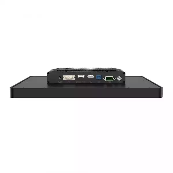 Монитор Faytech 4010077708 FT17TMCAPOB, 17", Optically bonded, 10-Finger-Multi Touch Capacitive, 5:4, 1280 x 1024, 250cd/m2, 1000:1, AG, 7H, VGA, HDMI, DP, USB-B, PC-Audio, 12V DC-In, IP 65 front / IP40 back, Speakers, 24/7, VESA, 6 x Clamp support, Black