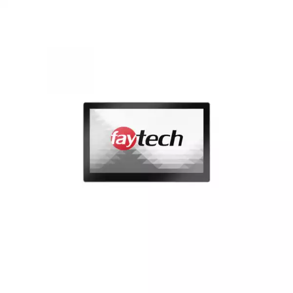 Монитор Faytech 4010078957 FT156TMACAPOB, 15.6", Аluminum frame, Optically bonded, Projected Capacitive 10- point Multi-touch, 16:9, 1920x1080, 800:1, 220cd/m2, 7H, IK07, VGA, HDMI, DP, DVI, Audio in, Speakers, 24/7, IP65 Front/IP40 Back, VESA 100, 4 clamps required, Black