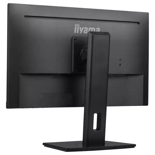 Монитор IIYAMA XUB2491H-B1, 23.8" IPS LED panel, 16:9, FHD 1920x1080, 300cd/m2, 1300:1, 80M:1, 100Hz, 0.5ms, Adaptive Sync, Flicker free, Blue light reducer, HDMI, DP, Audio out, HAS, Swivel, Pivot, Tilt, VESA 100, Black