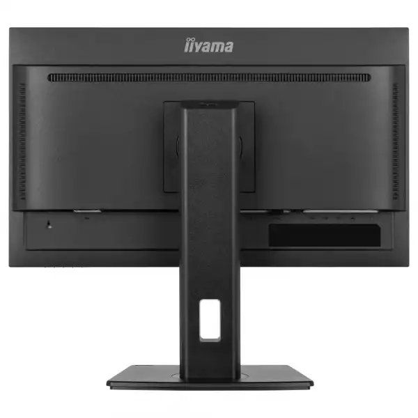 Монитор IIYAMA XUB2497HSN-B1, 23.8", IPS LED panel, 16:9, FHD 1920x1080, 1ms, 250cd/m2, 1300:1, 100Hz, Flicker free, Adaptive Sync, HDMI, DP, 4x USB, USB-C, LAN, Docking, Speakers, HAS, Swivel, Tilt, Pivot, VESA 100, Black