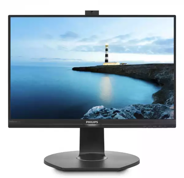 Монитор Philips 221B7QPJKEB/00 21.5" IPS panel WLED, 1920x1080 16:9, 5ms, VGA, HDMI, Displayport, USB, speakers, pivot, Height adjustment, 2MP web camera with microphone