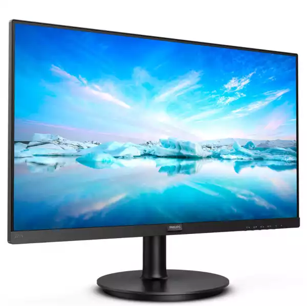 Монитор Philips 221V8A/00 21.5" LED, VA panel, 16:9, 1920x1080, 4ms, 200cd/m2, 4000:1, HDMI, VGA, speakers