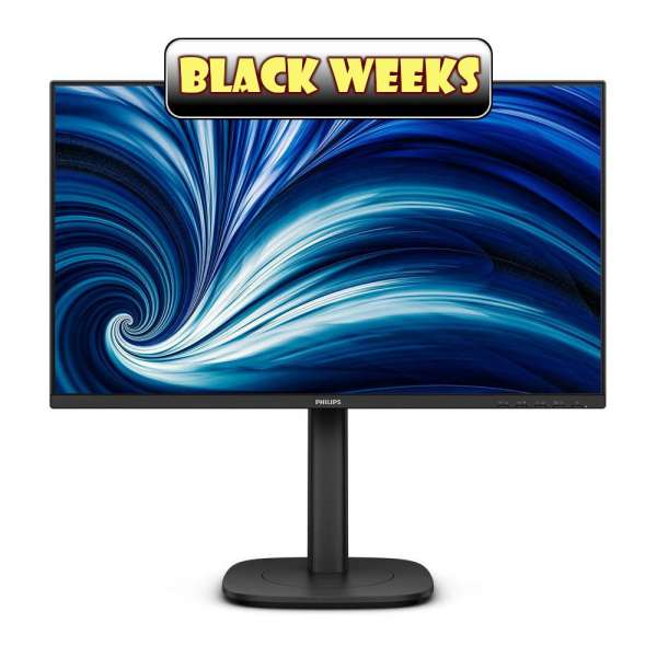 Монитор Philips 24B2N3200J/00, 23.8", IPS panel, AG, 3H, 16:9, FHD 1920x1080, 300 cd/m2, 1500:1, 50M:1, 120Hz, 4ms, SoftBlue, SmartImage, Flicker Free, sRGB, VGA, HDMI, DisplayPort, 4x USB 3.2, Audio in / out, HAS, Swivel, Pivot, Tilt, Speakers, VESA 100, Energy class C, Black Монитор Philips 24B2N3200J/00, 23.8", IPS panel, AG, 3H, 16:9, FHD 1920x1080, 300 cd/m2, 1500:1, 50M:1, 120Hz, 4ms, SoftBlue, SmartImage, Flicker Free, sRGB, VGA, HDMI, DisplayPort, 4x USB 3.2, Audio in / out, HAS, Swivel, Pivot, Tilt, Speakers, VESA 100, Energy class C, Black