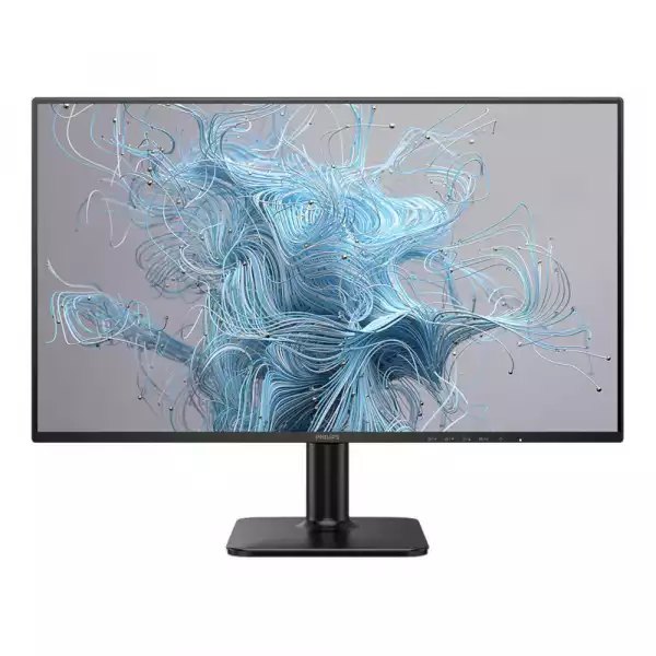 Монитор Philips 24E2N1110/00, 23.8", IPS panel, AG, 3H, FHD 1920 x1080, 16:9, 120Hz, 1ms, 300 cd/m2, 1500:1, Adaptive Sync, Flicker-Free, Low Blue Mode, EasyRead, VGA, HDMI, Tilt, VESA 100, Black