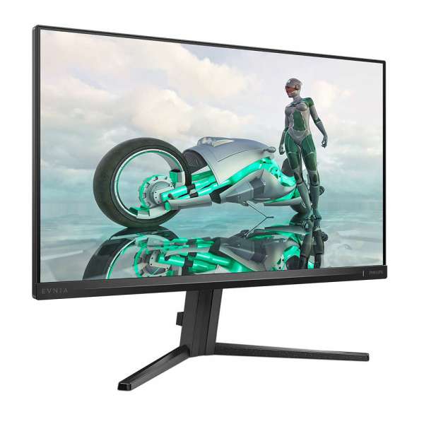 Монитор Philips 24M2N3200S/00, 23.8" gaming monitor, IPS LED panel, AG, 16:9, FHD 1920x1080, 300cd/m2, 1000:1, 0.5ms, 180Hz, Low Input Lag, Adaptive Sync, SmartImage game, Flicker-free, 2x HDMI, DP, Audio Out, Speakers, Tilt, VESA 100, Black