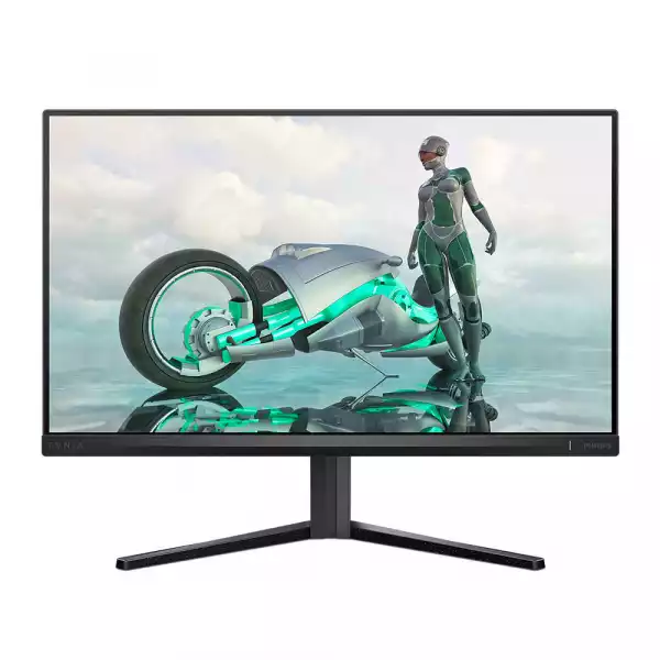Монитор Philips 24M2N3200S/00, 23.8" gaming monitor, IPS LED panel, AG, 16:9, FHD 1920x1080, 300cd/m2, 1000:1, 0.5ms, 180Hz, Low Input Lag, Adaptive Sync, SmartImage game, Flicker-free, 2x HDMI, DP, Audio Out, Speakers, Tilt, VESA 100, Black