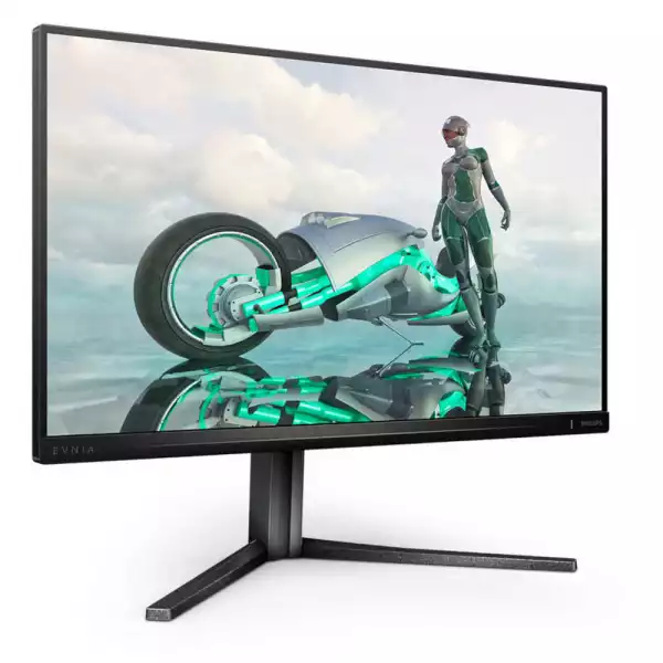 Монитор Philips 25M2N3200U/00, 24.5" Evnia gaming monitor, Fast IPS panel, AG, 3H, 16:9, FHD 1920x1080, 400cd/m2, 1000:1, 310Hz, 0.3ms, HDR 400, sRGB, SmartImage game, Smart MBR, Flicker Free, Adaptive Sync, HDMI, DisplayPort, Audio out, HAS, Swivel, Tilt, Pivot, VESA 100, Black