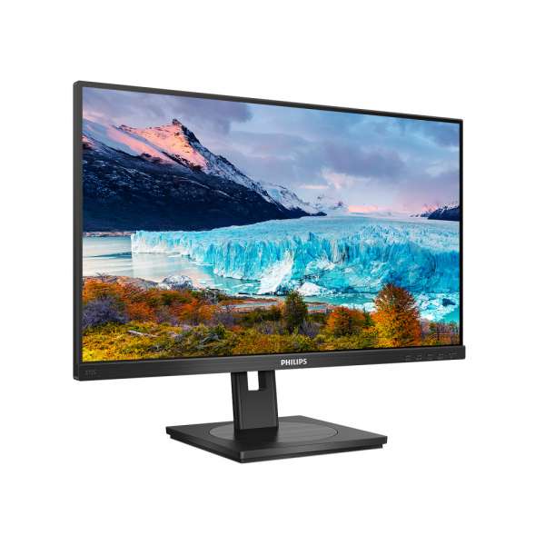 Монитор Philips 272S1M/00 27 inch LED, IPS panel, 16:9, 1920x1080, 75Hz, 4ms, 250cd/m2, 1000:1, Displayport, VGA, HDMI, DVI, USB-C, USB, speakers, Height adjustment, Pivot, Swivel