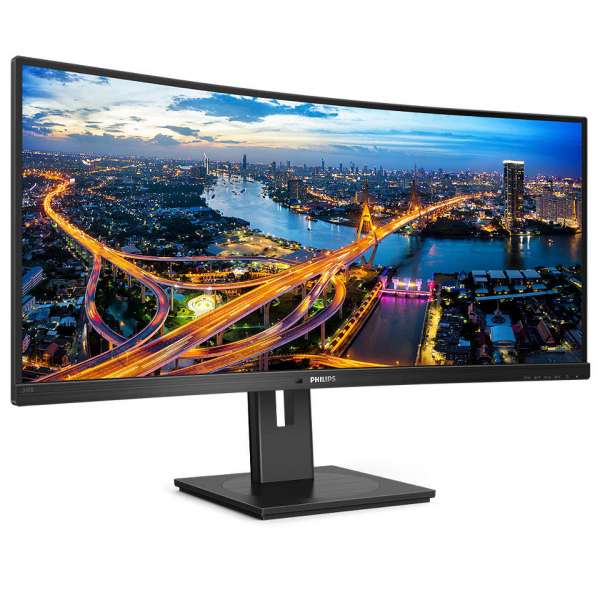 Монитор Philips 345B1C/00 34" LED, VA panel, Curved monitor, 21:9, 3440x1440, 5ms, 300cd/m2, 3000:1, 2xHDMI, 4xUSB, Displayport, speakers, Height adjustment, MultiView Монитор Philips 345B1C/00 34" LED, VA panel, Curved monitor, 21:9, 3440x1440, 5ms, 300cd/m2, 3000:1, 2xHDMI, 4xUSB, Displayport, speakers, Height adjustment, MultiView