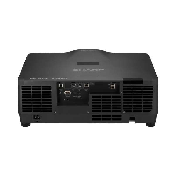 Проектор SHARP A104U-B, 3LCD Installation projector, Laser source, 16:10, WUXGA 1920x1200, 10000AL, 3M:1, Projection distance 0.7 – 50.9m, HDBaseT, 2x HDMI, LAN, RS232, Audio out, USB-A, Mini DIN 3pin, Keystone, Portrait, Black, XPA104U