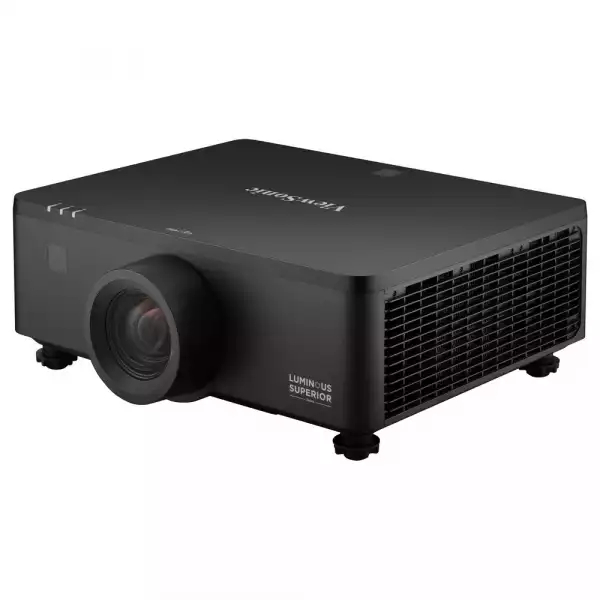 Проектор ViewSonic LS950WU, Laser DLP technology, Installation, 1920x1200 (WUXGA), 7100AL, 0.67" DMD chip, 3M:1, Optical Zoom 1.6, Throw Distance 1.33-13.06m, 2x HDMI, BNC, HDBaseT, HDMI Out, 3D SYNC Out, RS232, LAN, Audio In/Out, 12V Trigger, Speakers, 360° projection, Black