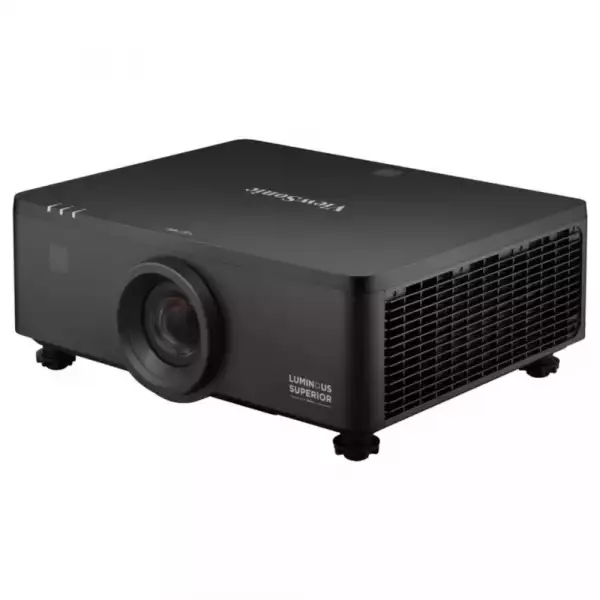 Проектор ViewSonic LS951WU, DLP, Laser Phosphor, Short Throw, 0.67” DMD chip, 16:10, 1920x1200, 8000AL, F=2.3-2.53, f=11.11-14.06mm, Optical zoom 1.26x, Throw distance: 0.81-6.13m, 2x HDMI, 3D VESA, HDBaseT, 3D SYNC Out, HDMI out, LAN, RS232, Speakers, 360° projection, Black