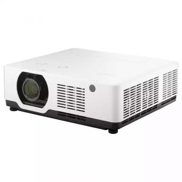 Проектор ViewSonic LSC601WU, Laser Phosphor, Installation, 1920x1200 (WUXGA), 6000AL, 3LCD system, 3M:1, Optical Zoom 1.6, Throw Distance 0.70-11.37m, 2x HDMI, HDBaseT, USB-A, RS232, LAN, Audio In/Out, Computer in, Monitor out, Speaker, 360° projection, Keystone, White