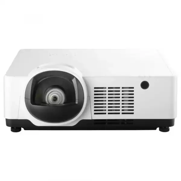 Проектор ViewSonic LSC601WU-ST, 3LCD, Laser Phosphor, Short Throw Installation, 21:9, 1920x1200, 6000AL, 3M:1, F=1.6 f=6.39mm, Fixed optical zoom, Throw distance: 0.521-1.71m, Keystone, 2x HDMI, HDBaseT, USB-A, Monitor out, RS232, LAN, Speaker, 360° projection, White