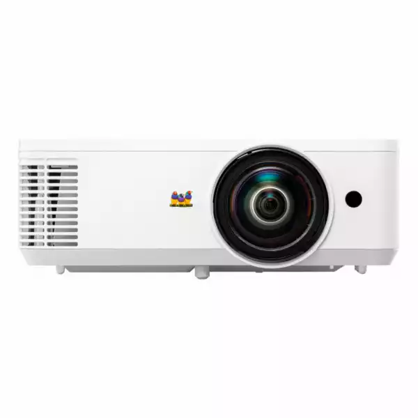 Проектор ViewSonic PS502X, Short Throw, XGA 1024x768, 4000ALumens, 15000:1, 240W UHP Lamp, Throw ratio: 0.616, Image Size: 60"-300", Keystone, 25/34dB, Input Lag: 33.2ms, 2x HDMI, USB-A, RS232, Speaker, Audio In/Out, White