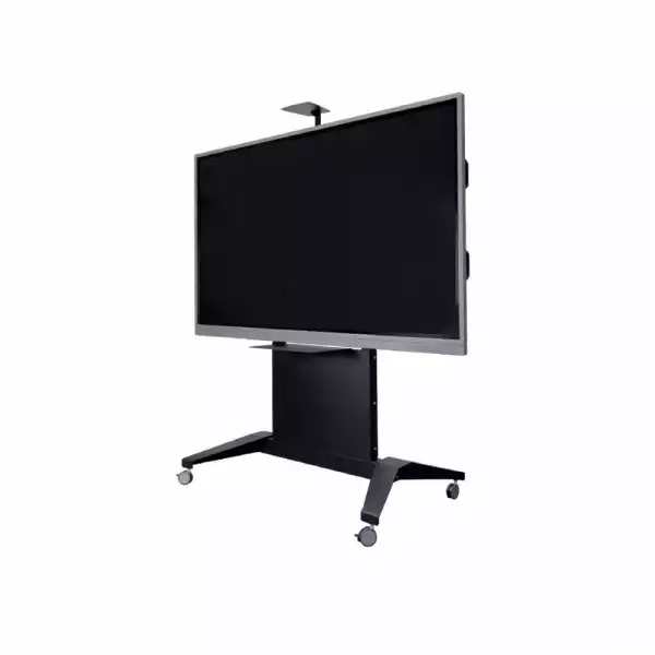 Стойка за дисплей тип количка OMB 07146 TROLLEY XXL, for 46" - 100" displays, Max weight 120kg, VESA Min 200x200 and Max 1200x600, Easy hanging, Hidden cables, With wheels, Manually Height Adjustable, Black
