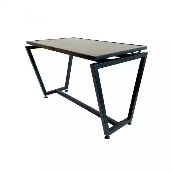 Стойка за дисплей тип маса OMB 09202 TABLE LEGS 43 BK, for 43" touch display, Iron legs, Max weight 80kg, Face up orientation, Hidden cables, Black