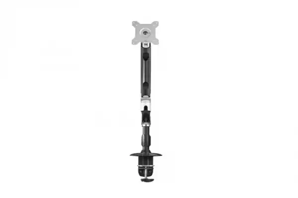 Стойка за монитори DMC-01 Arm Desk Mounting Clamp, VESA 75/100, up to 10kg, Swivel -90/+90, Tilt -20/90, 360 rotation, Arm Lift 33 cm, Silver